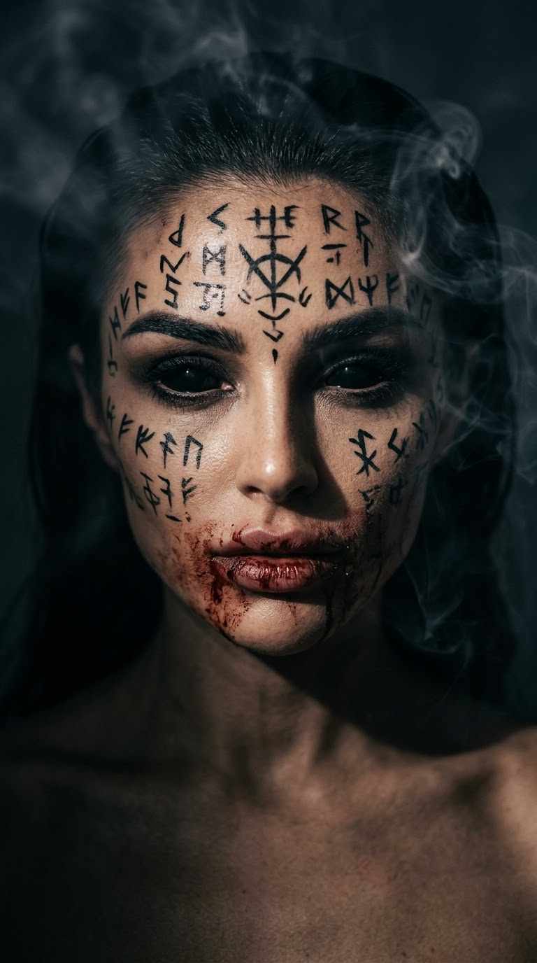 SFX Makeup Template 2