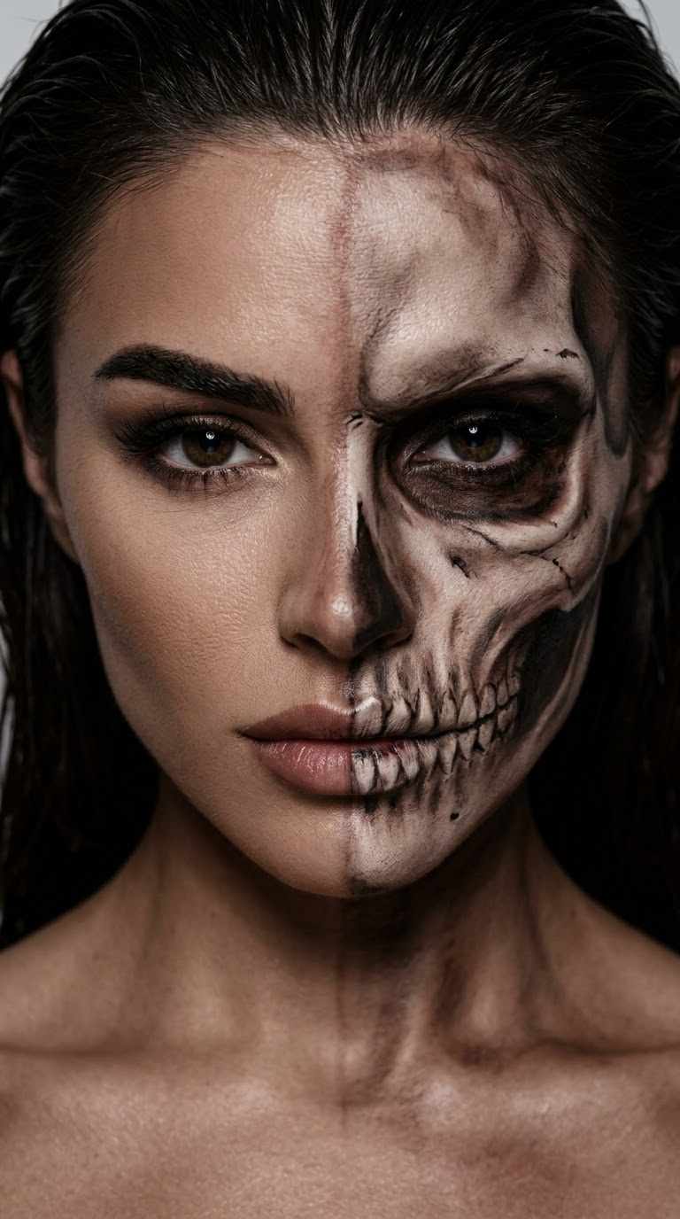 SFX Makeup Template 4