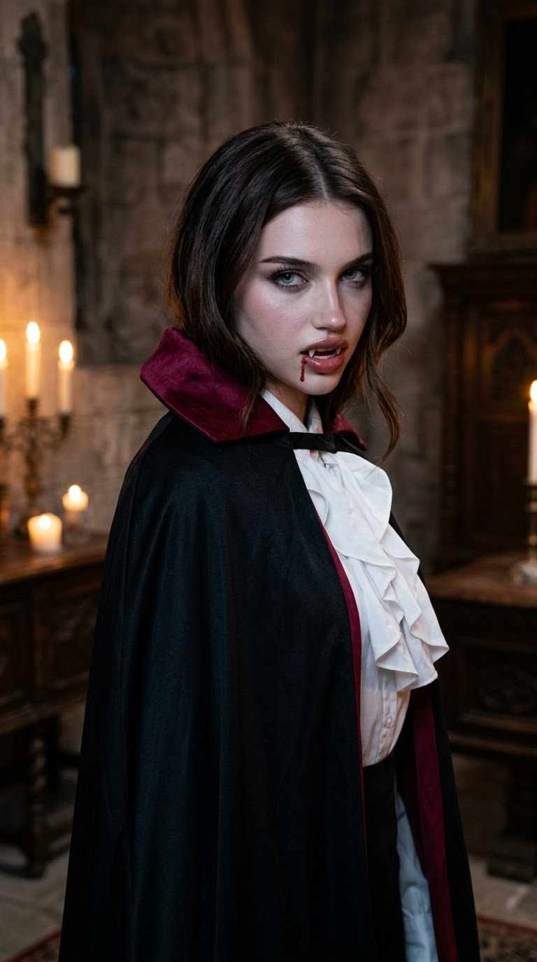 Gothic Vampire Template 3