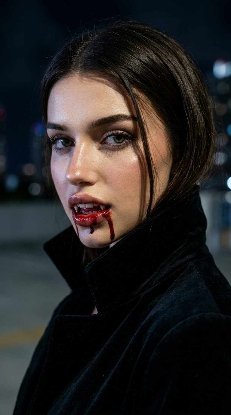 Gothic Vampire Template 4